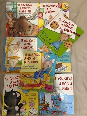 If You Give A Mouse A Cookie + Classic Children’s Book Set